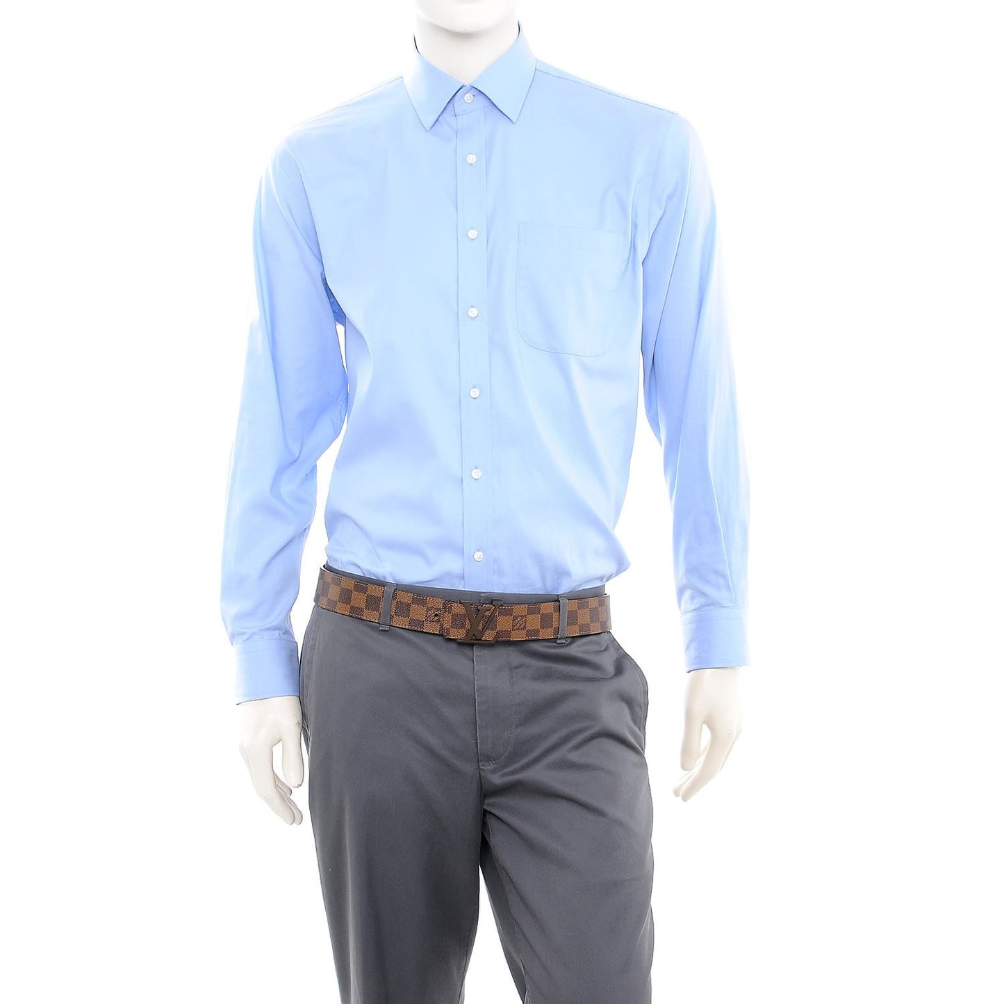 Damier Ebene 40mm LV Initiales Belt 95 38