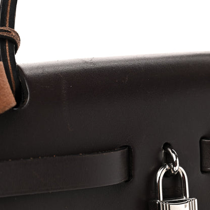 Hermes Toile Vache Hunter Herbag Zip PM 31 Black Ebene 5 of 8