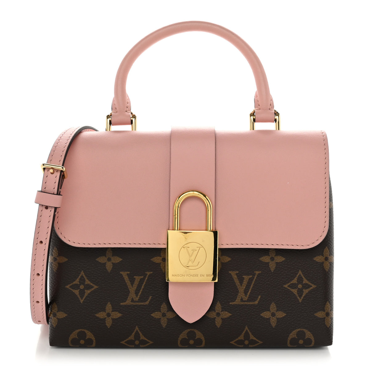 Monogram Locky BB Rose Poudre