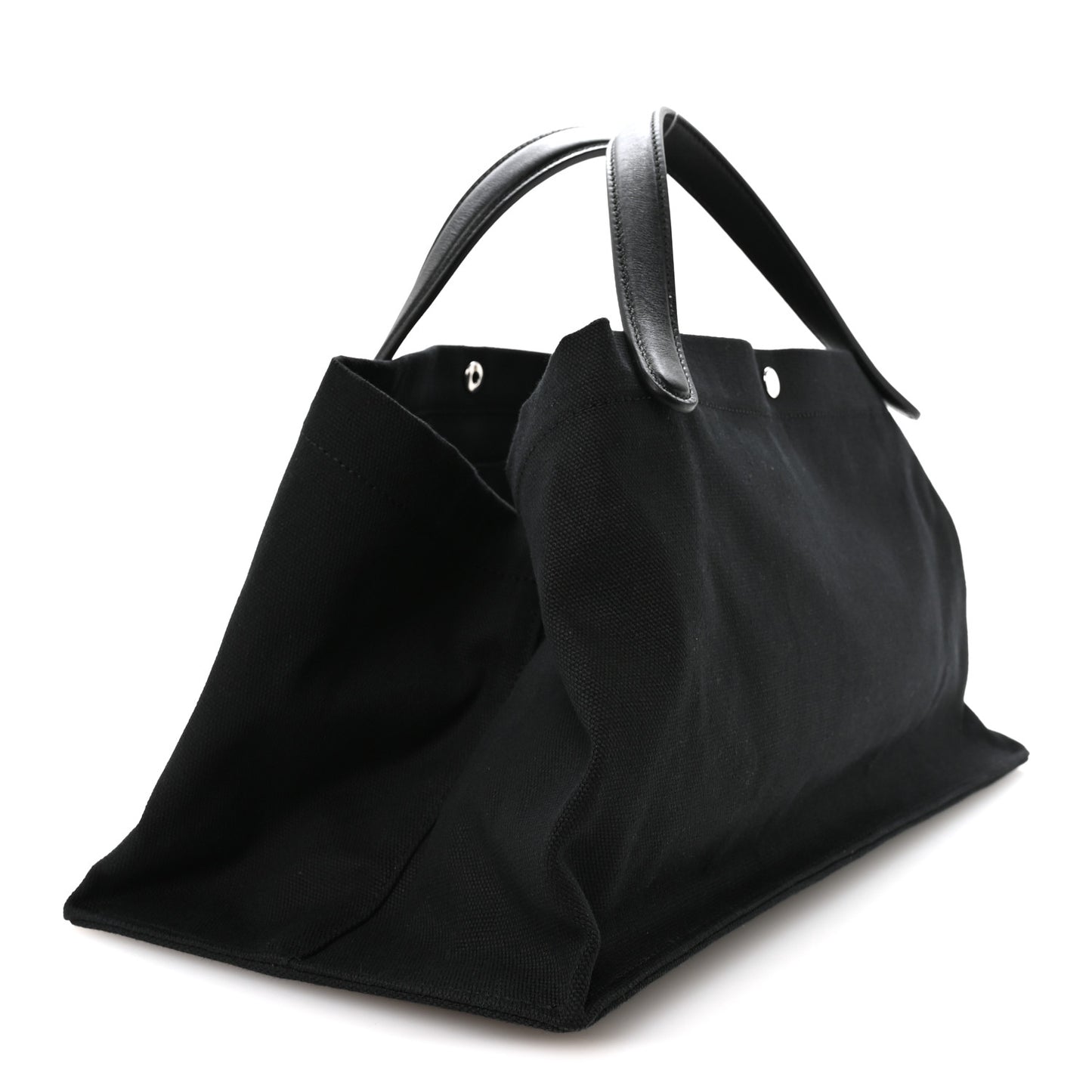 Cotton Twill East West Idaho Tote Black