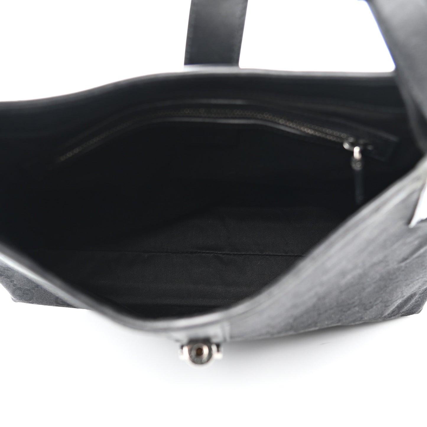 Monogram Piston Shoulder Bag Black