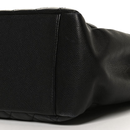 Chanel Caviar Quilted Grand Shopping Tote GST Black 10 of 12