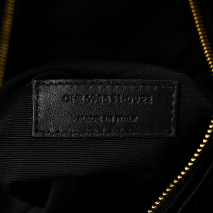 Saint Laurent Lambskin Quilted Maxi Icare Shopping Tote Black 8 of 12