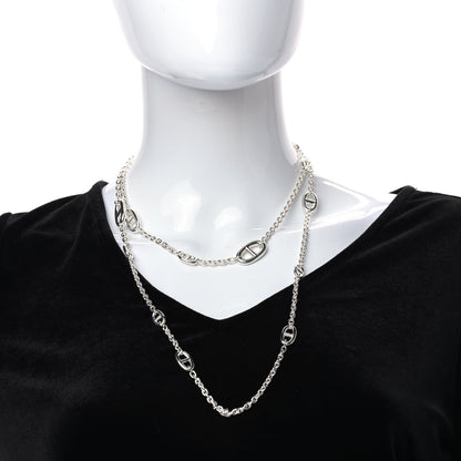 Hermes Sterling Silver Farandole Necklace 120 2 of 5