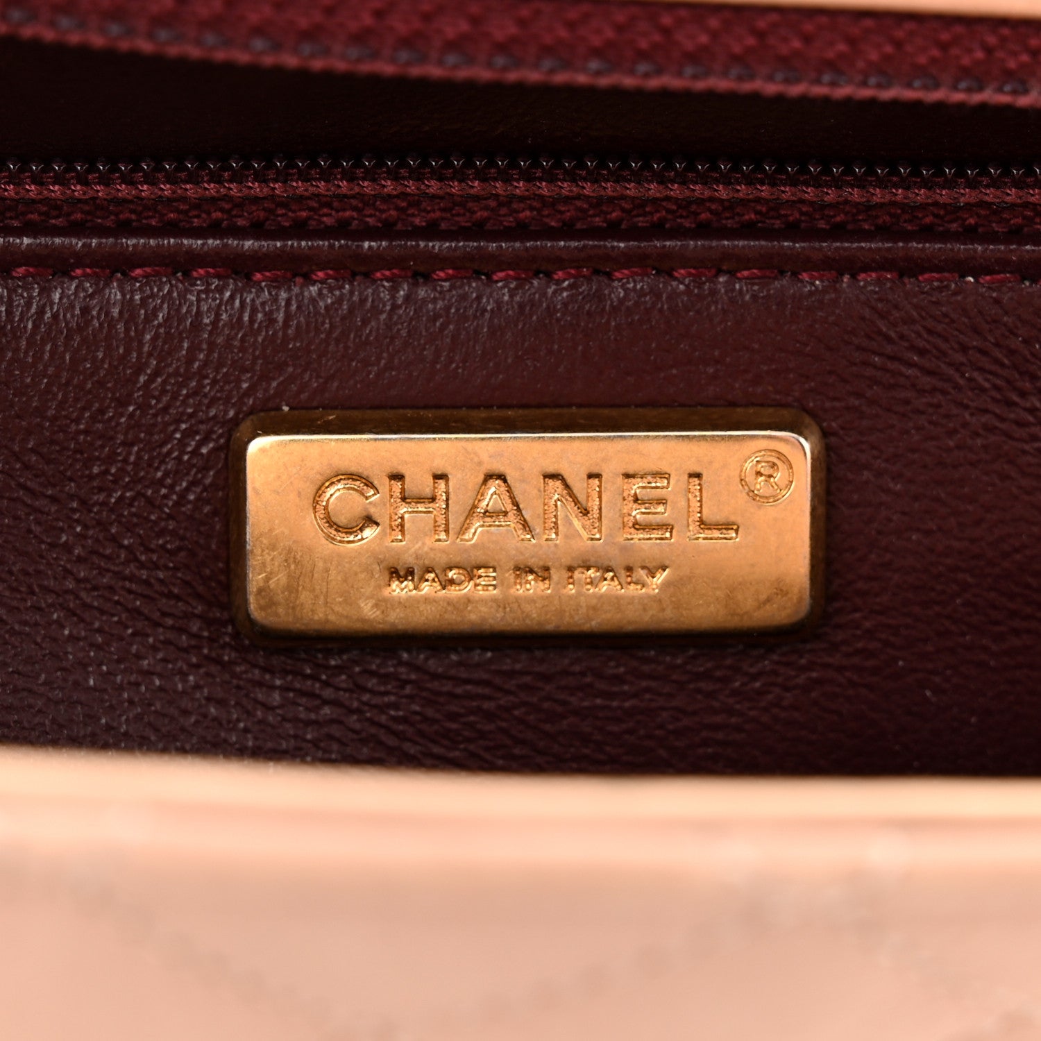 Chanel Calfskin Quilted Rock The Corner Flap Beige 6 of 11