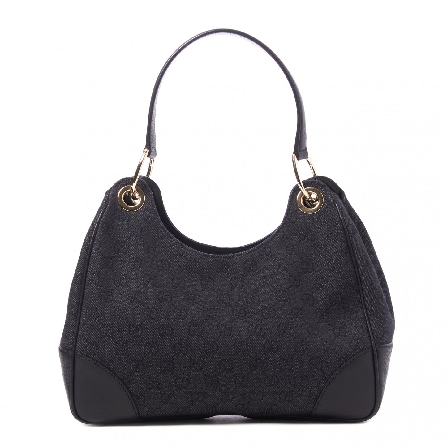 Monogram Hobo Black