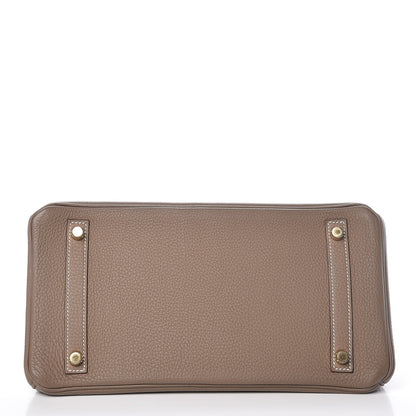 Hermes Togo Birkin 30 Etoupe 6 of 38