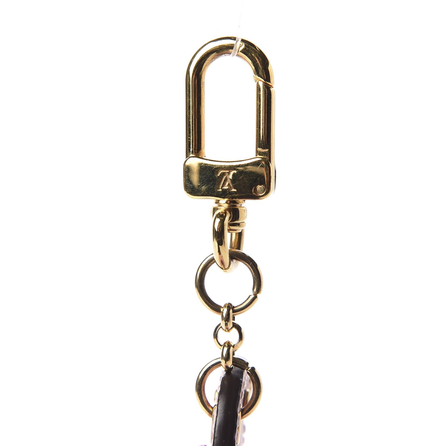 Louis Vuitton Mink Fur Epi Monogram Bird Bag Charm Rose Ballerine 5 of 5