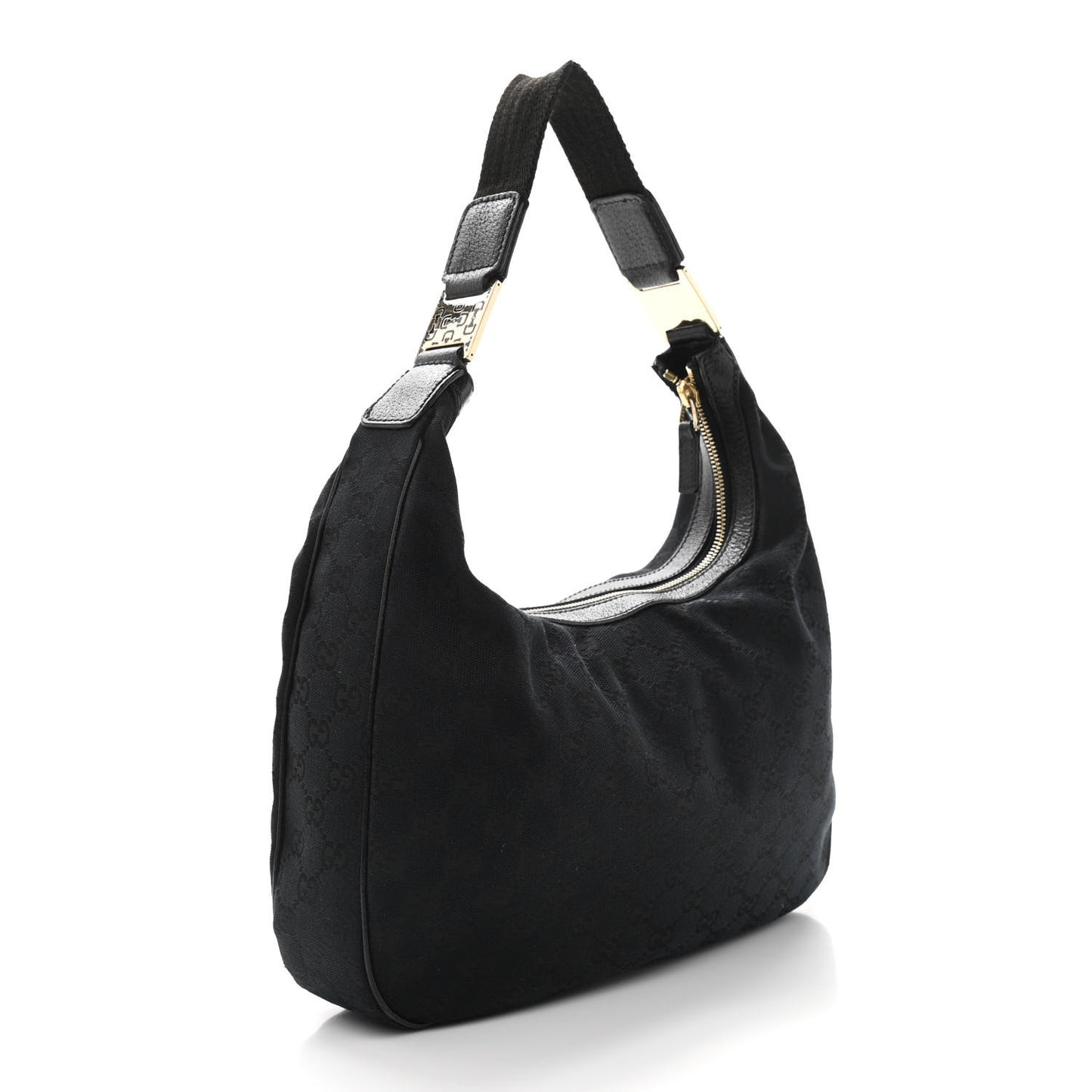 Monogram Medium Pop Hobo Black