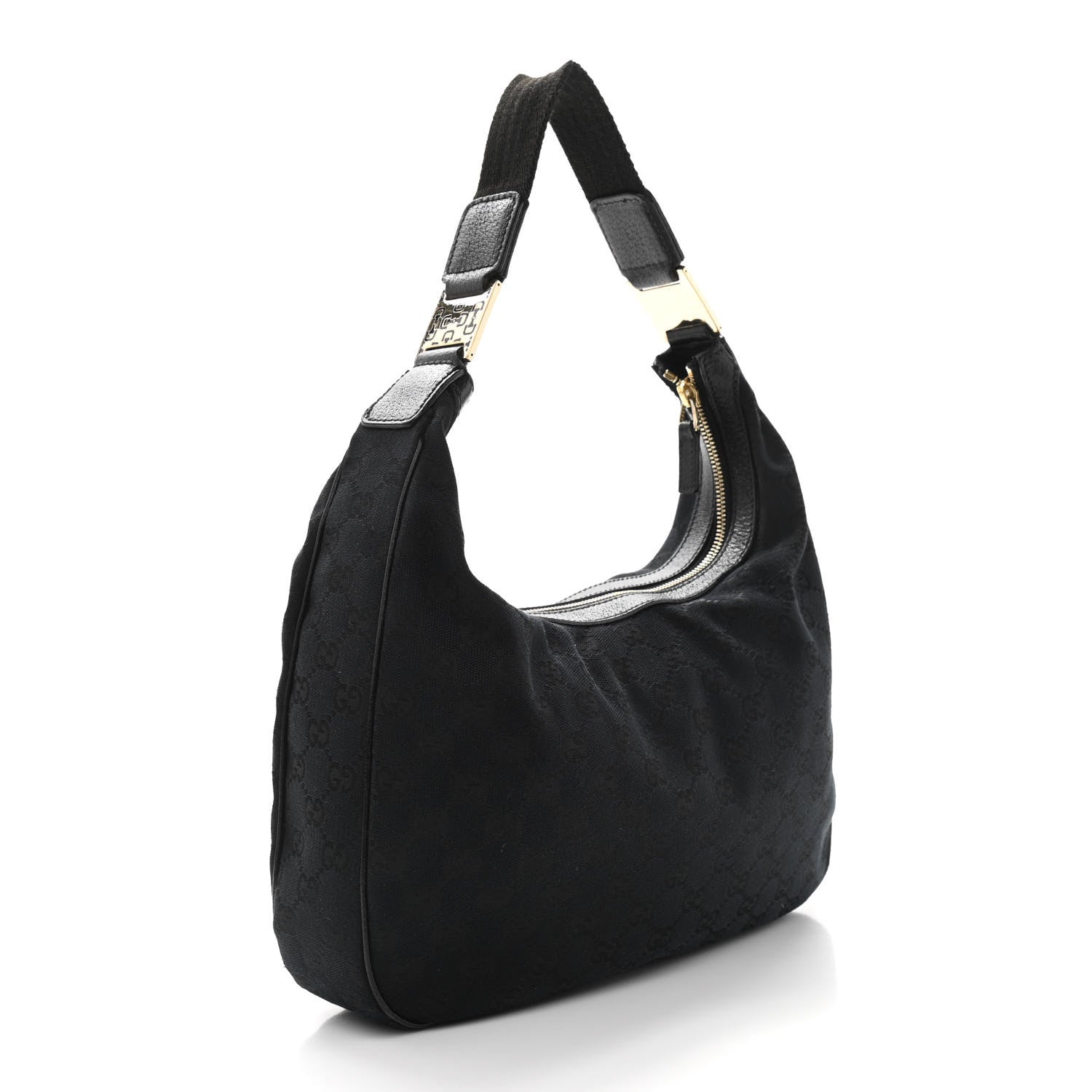 Gucci Monogram Medium Pop Hobo Black 3 of 12