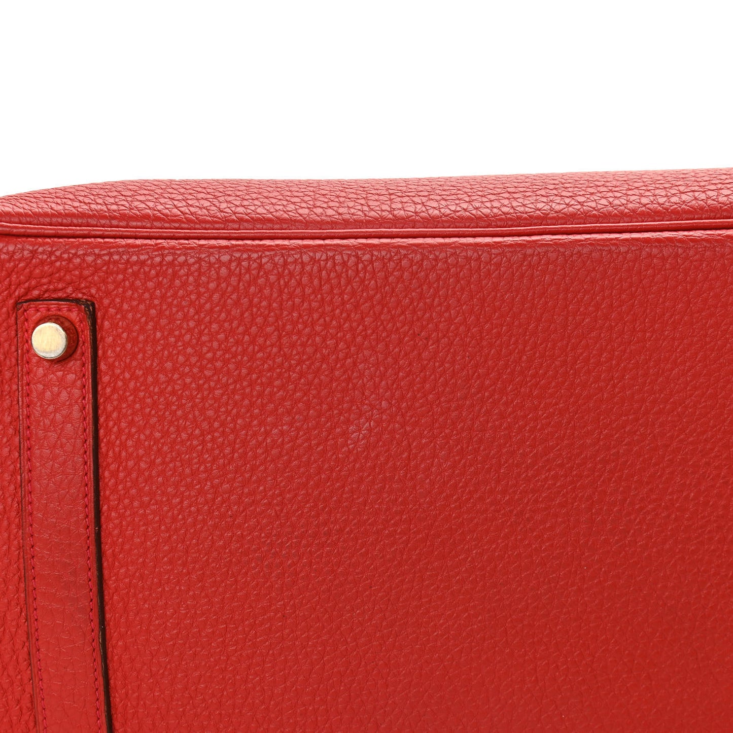 Togo Birkin 35 Rouge Casaque