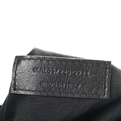 Saint Laurent Silk Satin Calfskin Le 5 A 7 Hobo Black 12 of 17