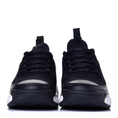 Chanel Velvet Calfskin Mixed Fibers CC Sneakers 37 Black 2 of 8