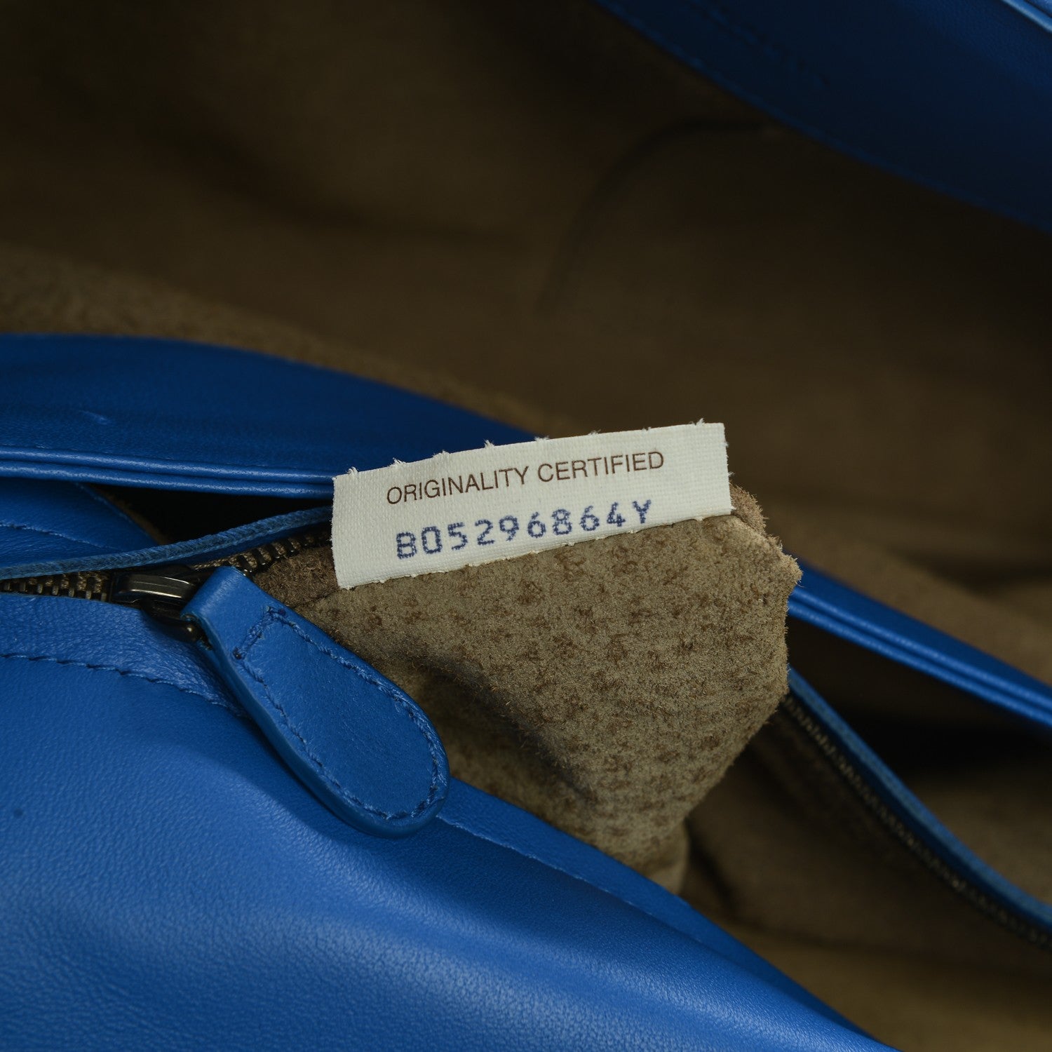 Bottega Veneta Nappa Intrecciato Medium Olimpia Bag Blue Royal 8 of 8