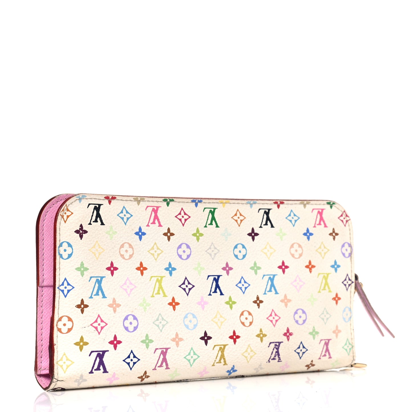 Monogram Multicolor Insolite Wallet White Litchi