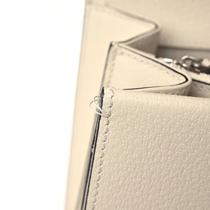 Gucci Textured Calfskin Crystal Small Dionysus Shoulder Bag Mystic White 17 of 17