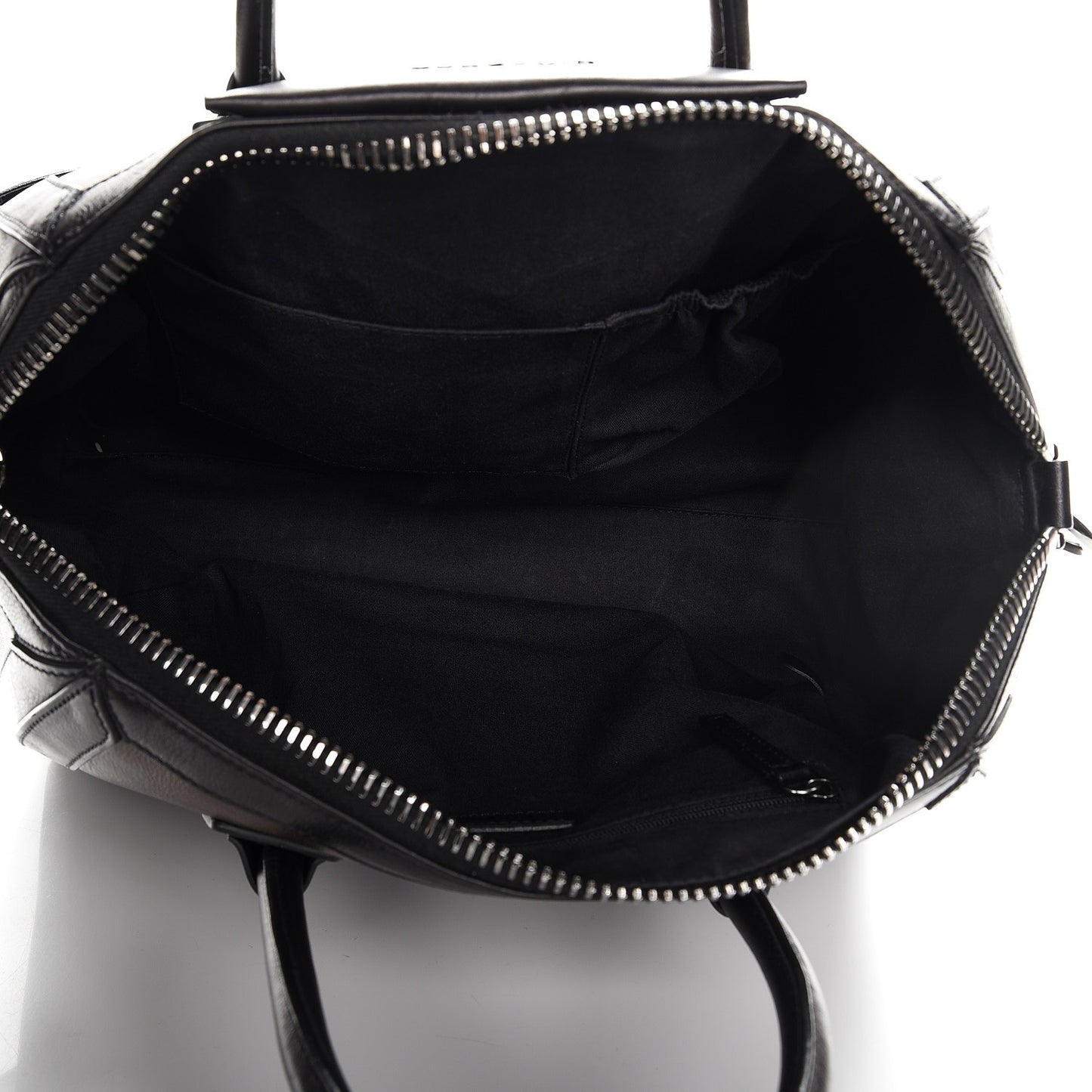 Calfskin Medium Bi-Color Antigona Brown Black