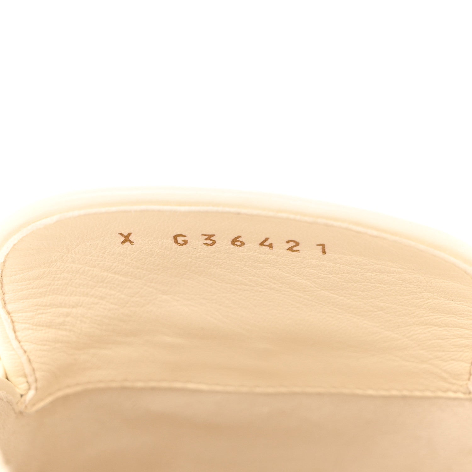 Chanel Lambskin Chain CC Mules 40.5 Ivory 6 of 11