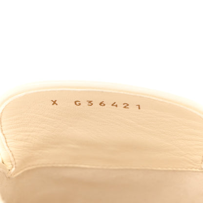 Chanel Lambskin Chain CC Mules 40.5 Ivory 6 of 11