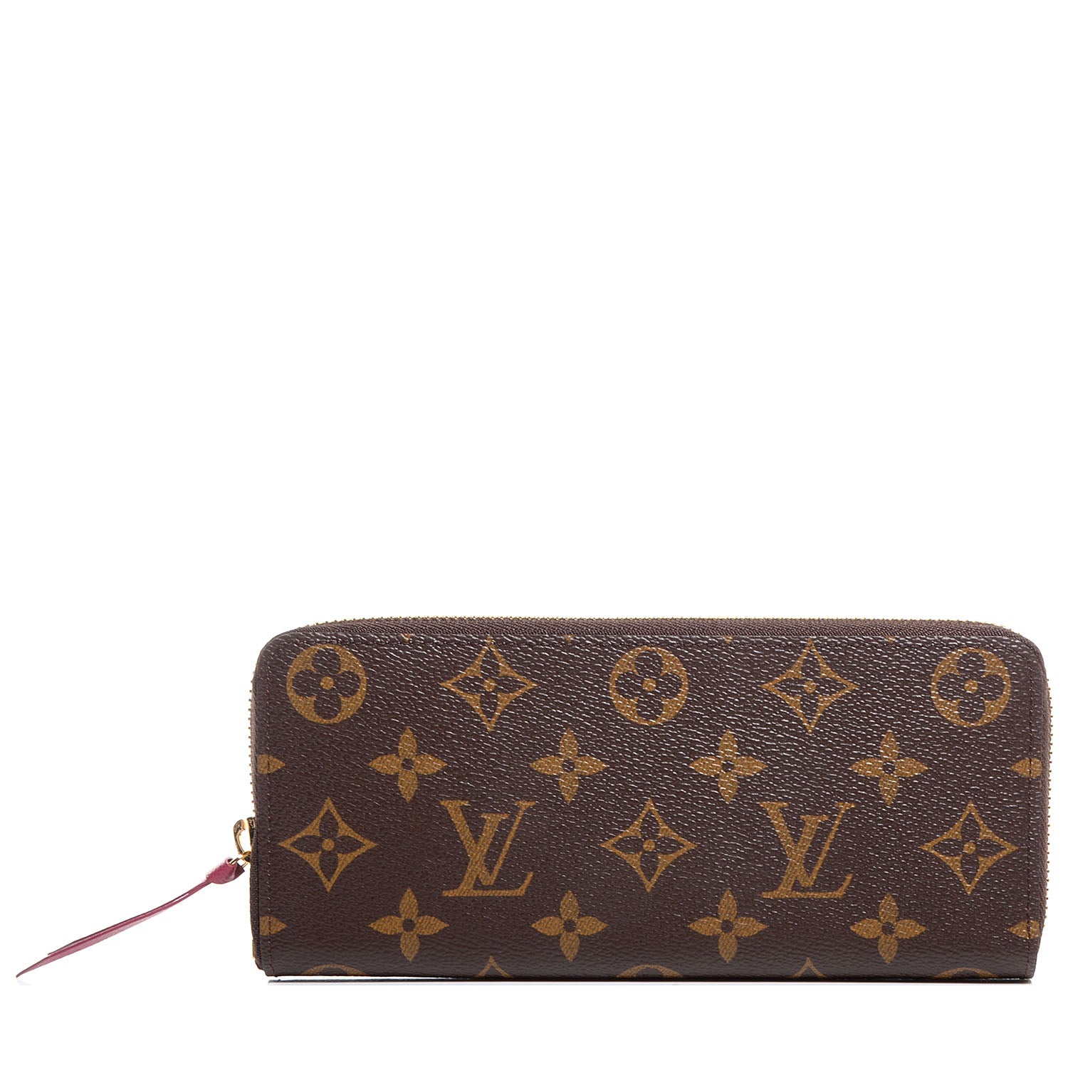 Louis Vuitton Monogram Clemence Wallet Fuchsia 1 of 8