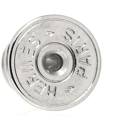 Hermes Lacquered Horn H Equipe Earrings Sable 4 of 5