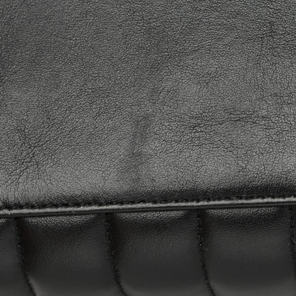 Saint Laurent Calfskin Y Quilted Monogram Medium Loulou Chain Satchel Black 14 of 16