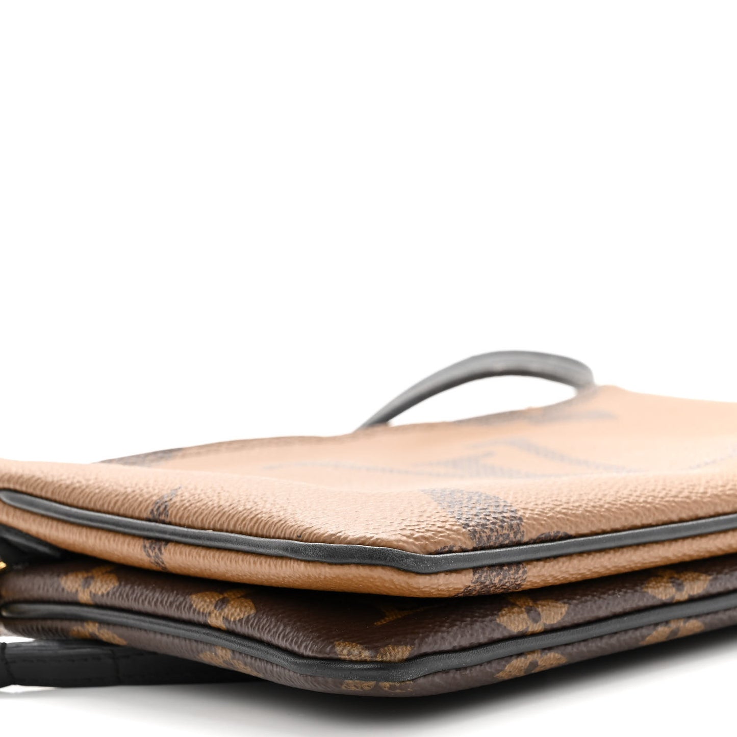 Reverse Monogram Giant Double Zip Pochette