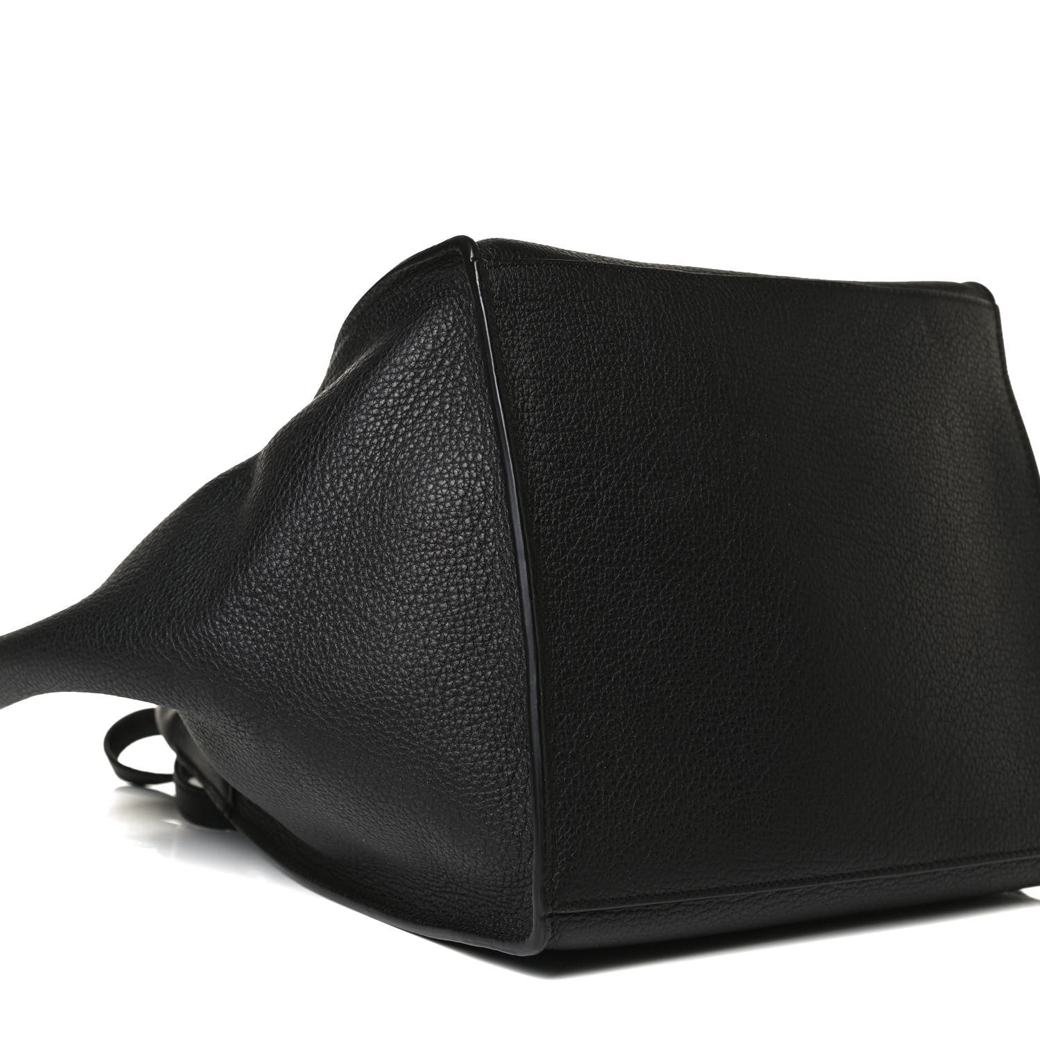 Celine Supple Grained Calfskin Small Long Strap Big Bag Black 9 of 13