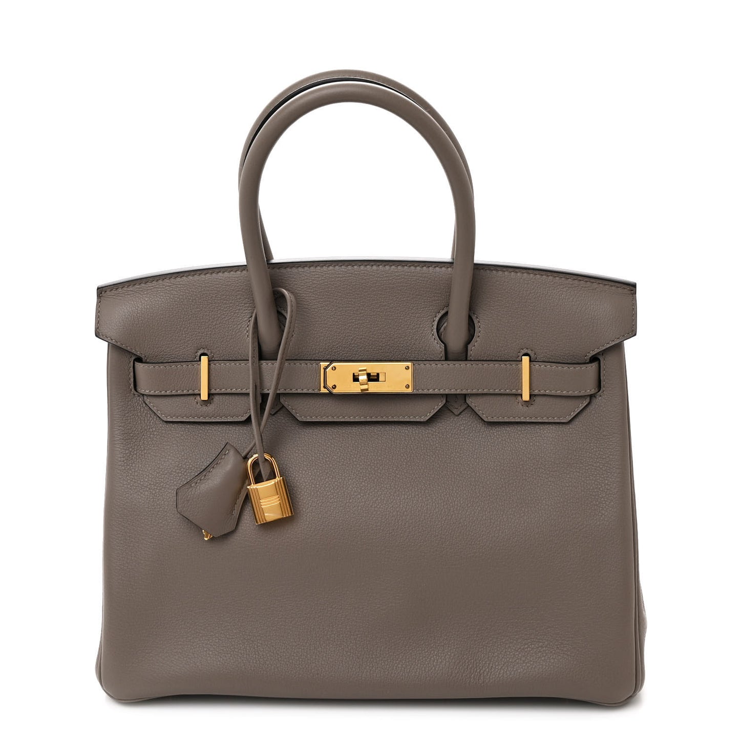 Taurillon Novillo Birkin 30 Gris Asphalte