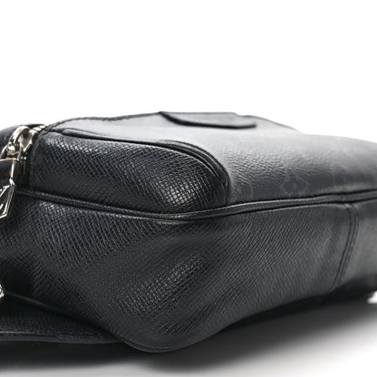 Louis Vuitton Taiga Monogram Eclipse Outdoor Bum Bag Black 8 of 9