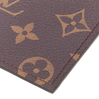 Louis Vuitton Monogram Felicie Chain Wallet Zippered Insert Fuchsia 4 of 7