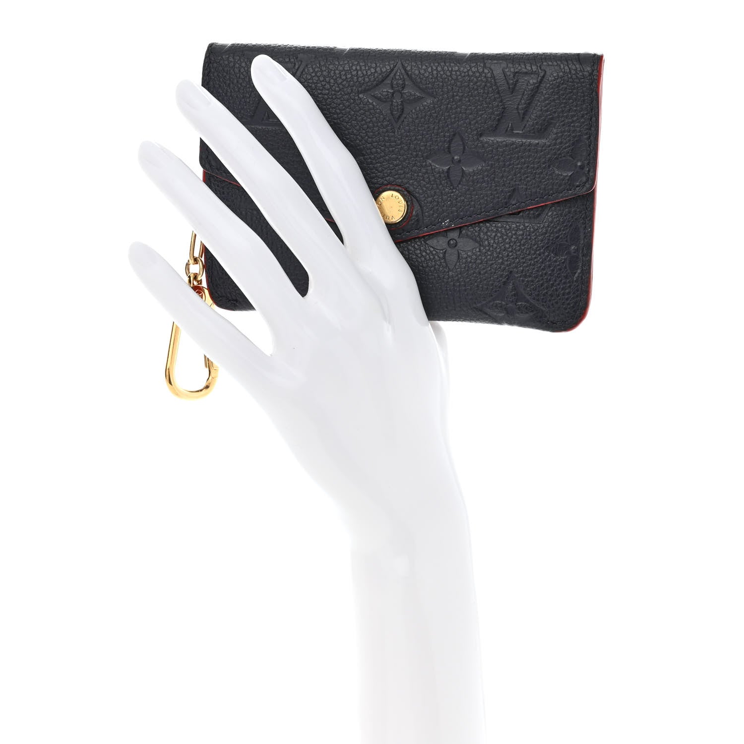 Louis Vuitton Empreinte Key Pouch Marine Rouge 2 of 8