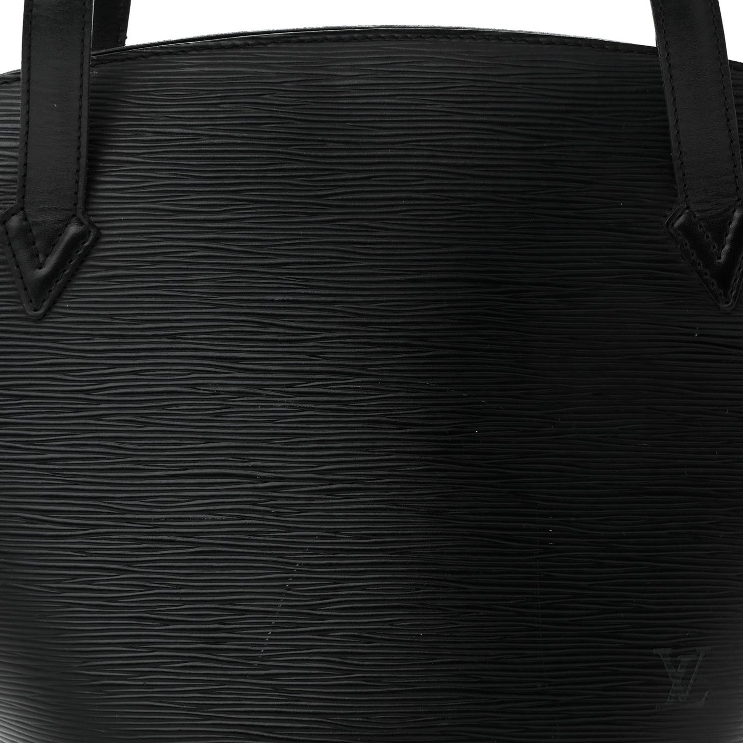 Epi Saint Jacques PM Long Straps Black