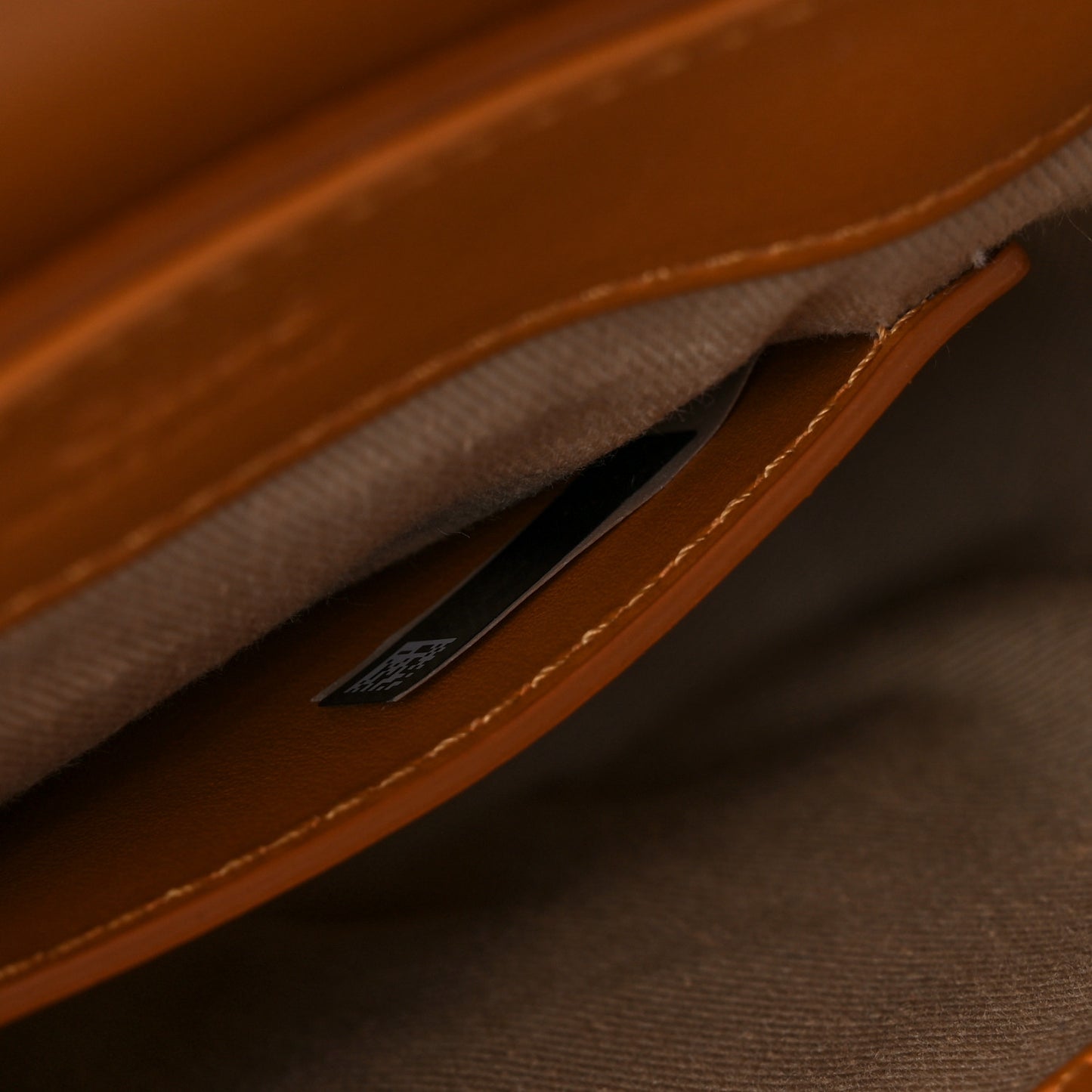 Calfskin Mini C Double Carry Autumnal Brown