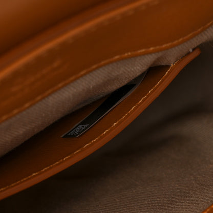 Chloe Calfskin Mini C Double Carry Autumnal Brown 9 of 10