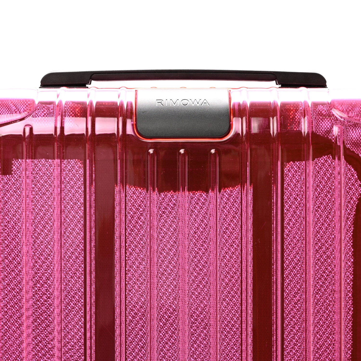 Rimowa Transparent Polycarbonate Essential Cabin Neon Pink 1825544