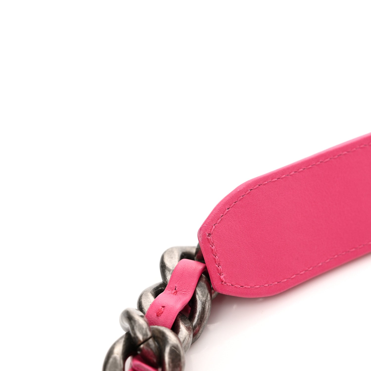 Chanel Tweed Quilted Chanel 19 Waist Bag Pink 11 of 12