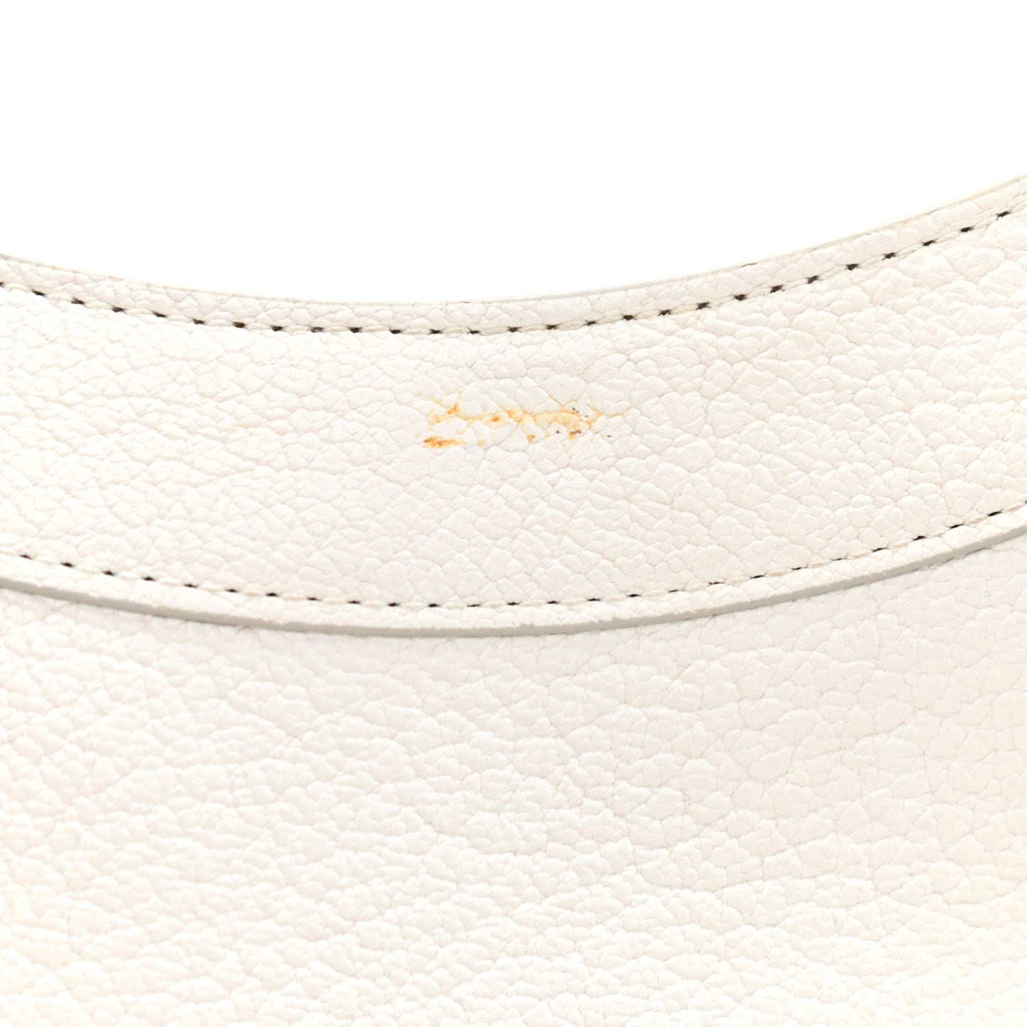 Chevre Gold Metallic Edge Hardware Town White