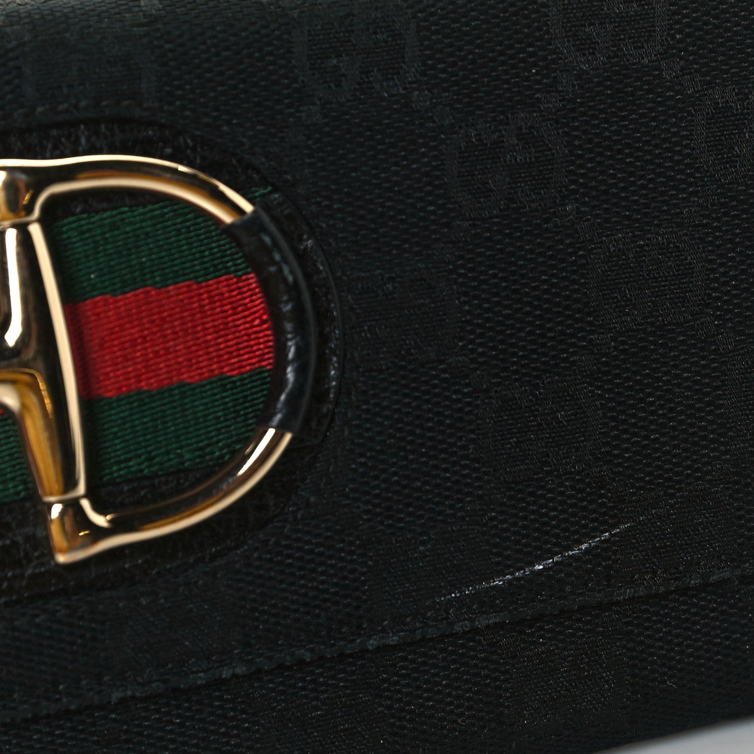 Gucci Monogram Hasler Continental Wallet Black 6 of 11