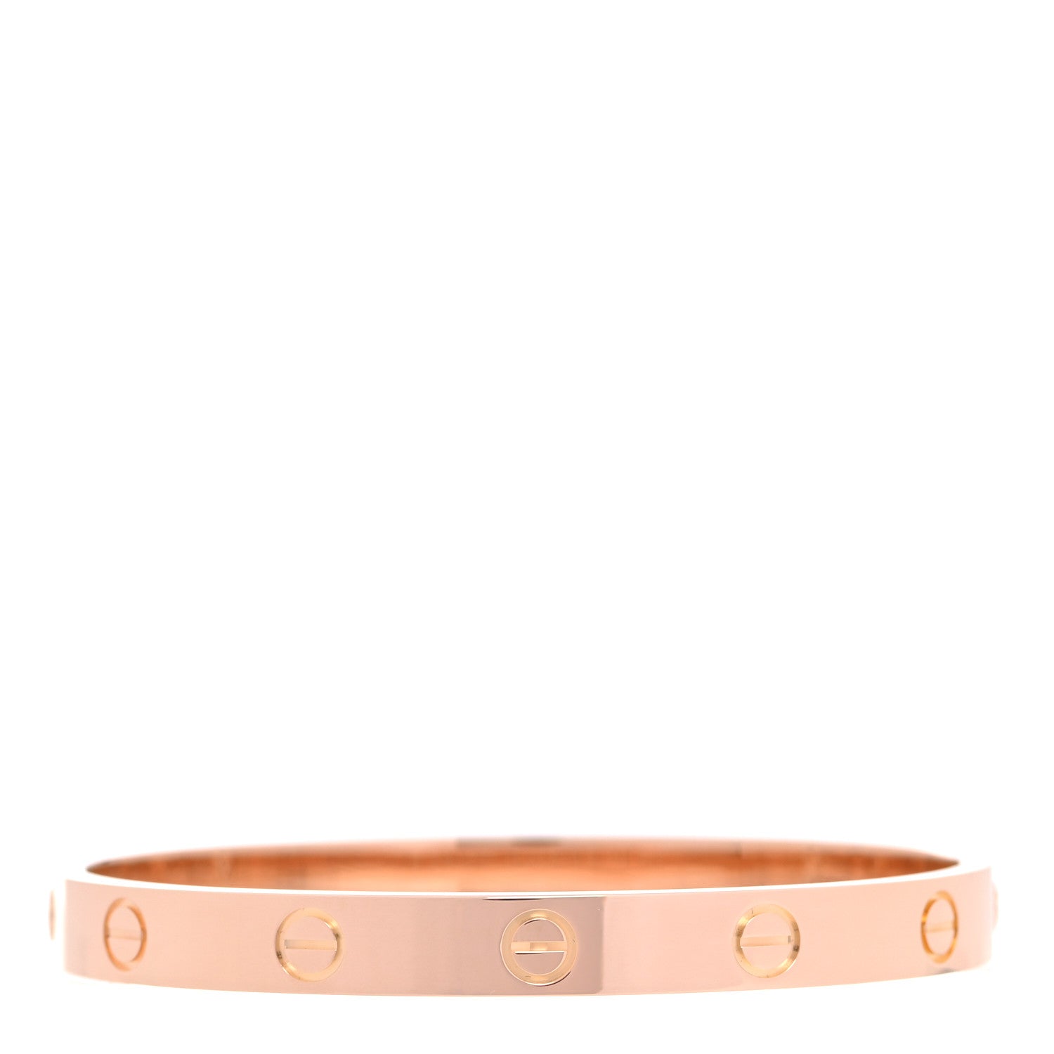 Cartier 18K Pink Gold LOVE Bracelet 16 1 of 8