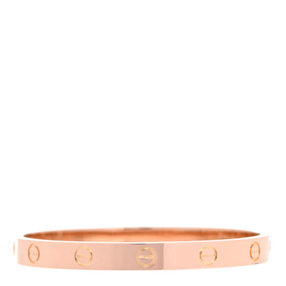 Cartier 18K Pink Gold LOVE Bracelet 16 1 of 8