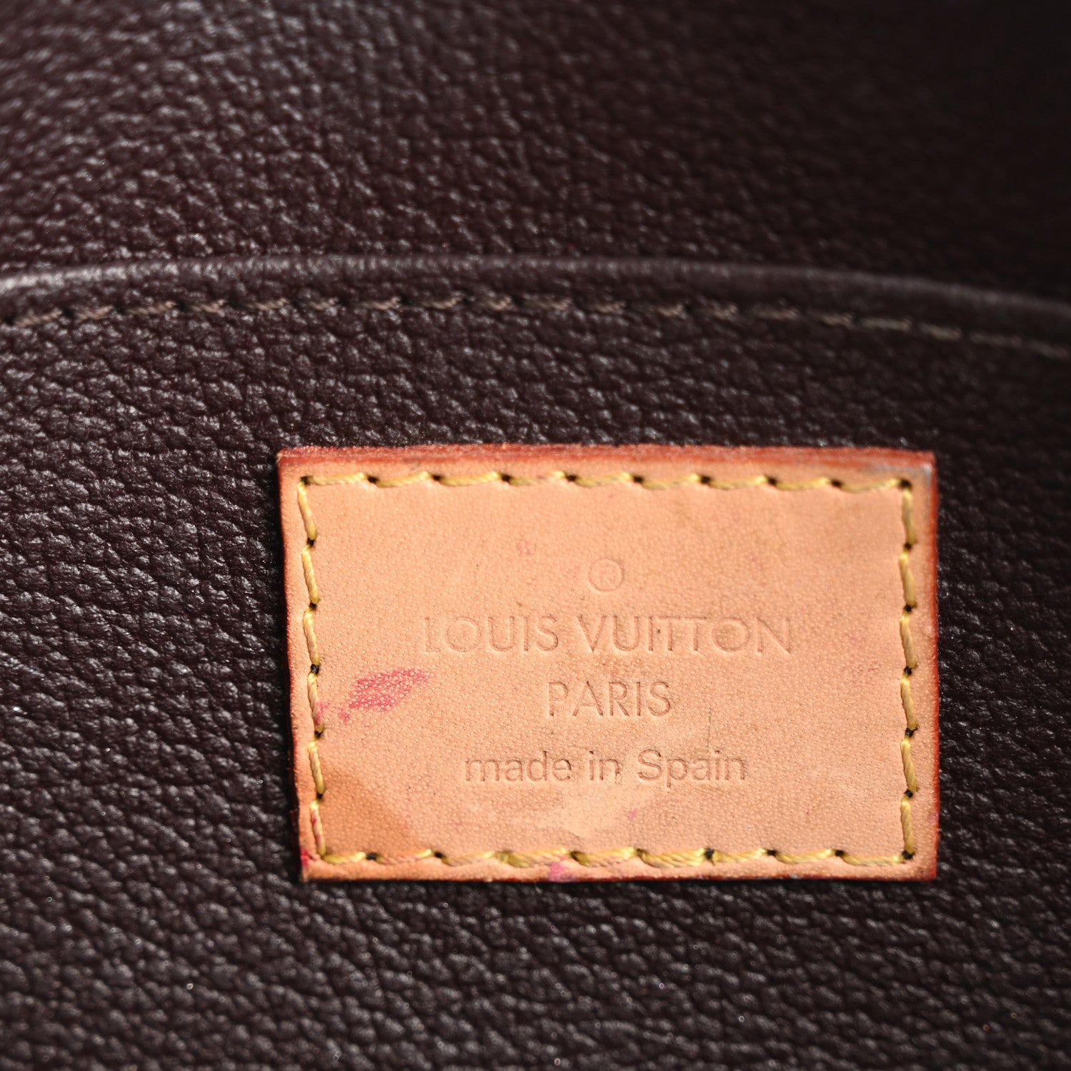 Louis Vuitton Vernis Cosmetic Pouch Amarante 6 of 14