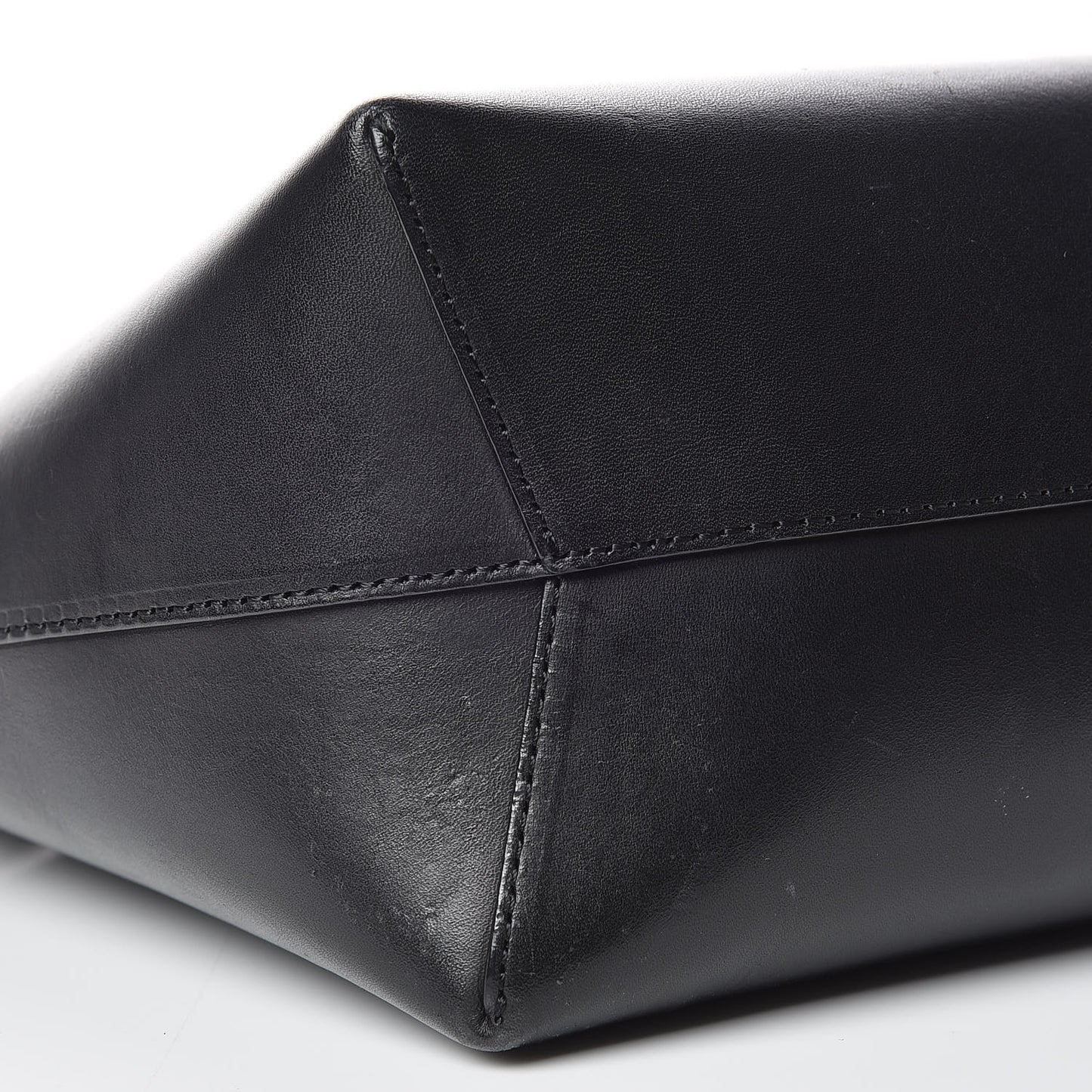 Calfskin Mini Bucket Bag Black Ballerina
