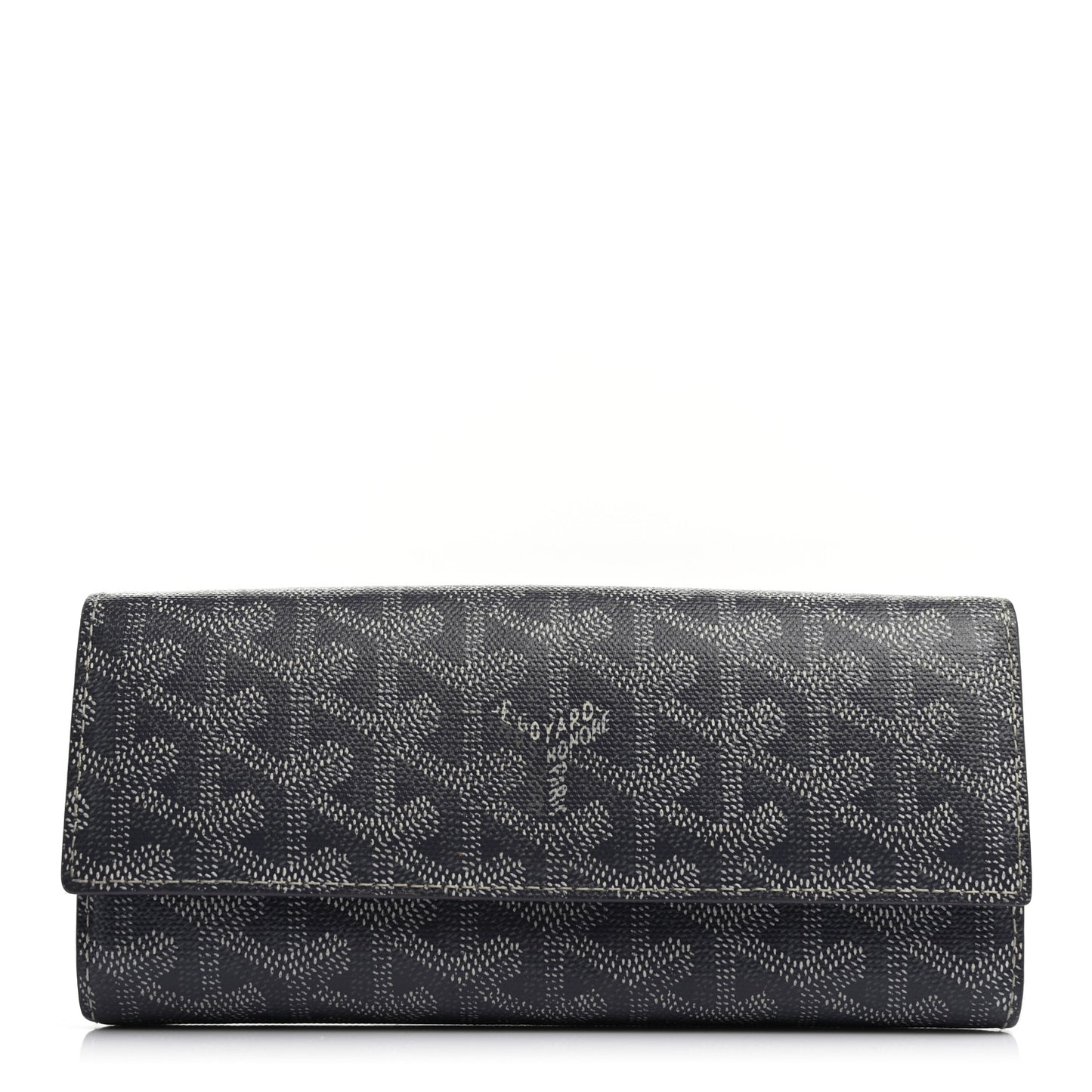 Goyardine Varenne Long Wallet Grey
