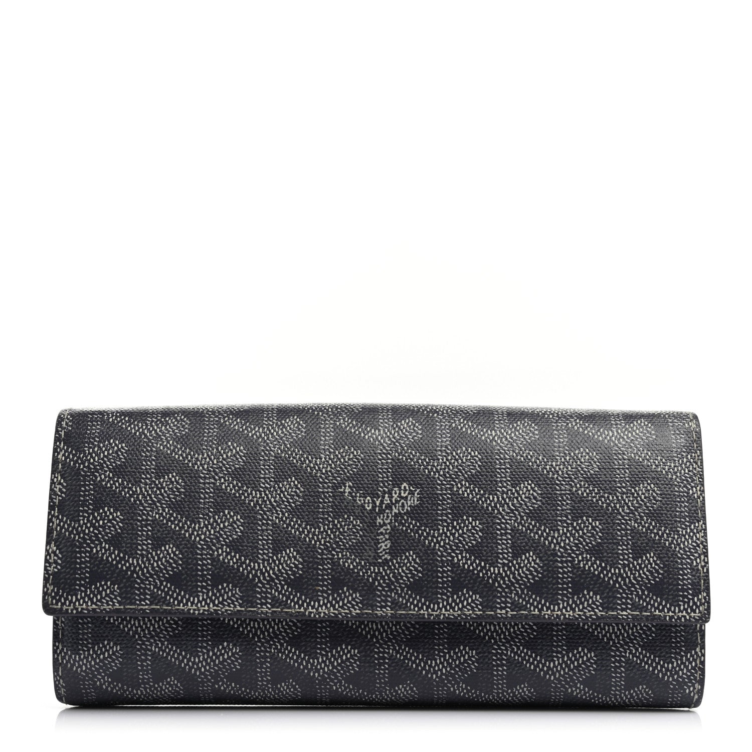 Goyard Goyardine Varenne Long Wallet Grey 1 of 7