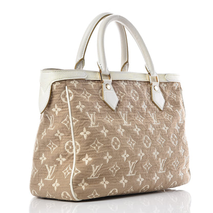 Louis Vuitton Monogram Sabbia Cabas MM White 4 of 21
