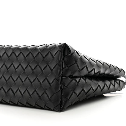 Bottega Veneta Nappa Intrecciato Small Andiamo Shoulder Bag Black 10 of 11