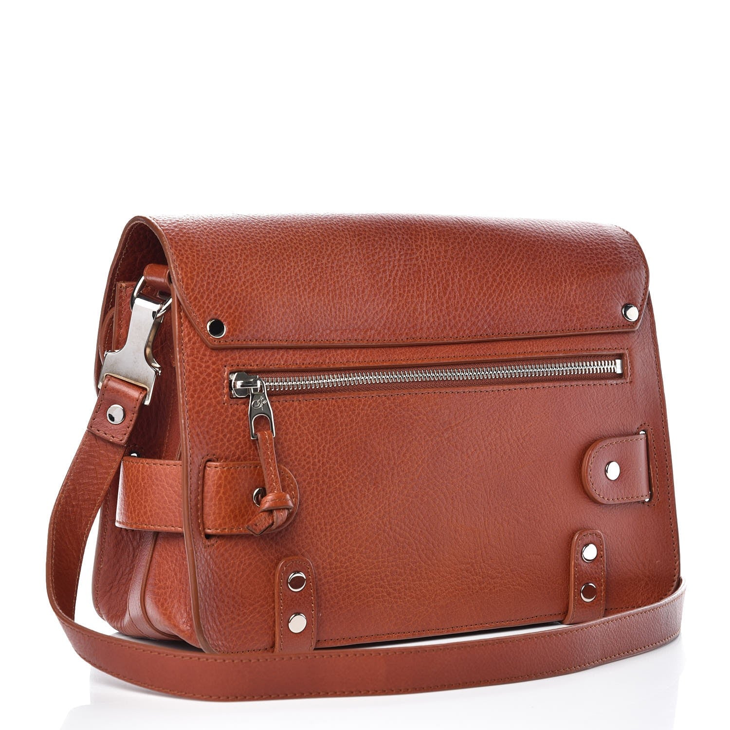 Proenza Schouler Calfskin PS11 Classic Shoulder Bag Saddle 3 of 11