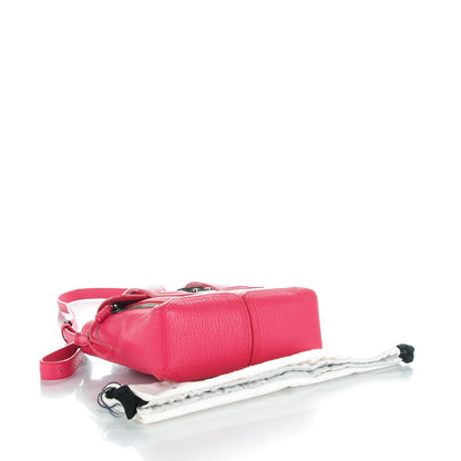 3.1 Phillip Lim 3.1 Textured Calfskin Mini Pashli Satchel Raspberry 4 of 8