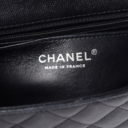 Chanel Iridescent Caviar Quilted Mini Rectangular Flap Black 6 of 11